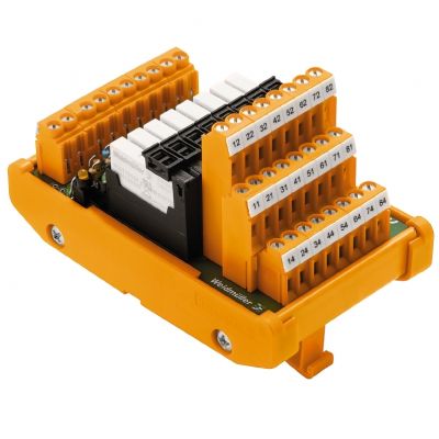 WEIDMULLER RSMS-16 12V- 1CO S Moduł interfejsu z przekaźnikami, RSS, LP3R 5.08mm, złącze śrubowe, LP 5,08 mm, 12 V DC ± 10%, 14.2 mA 1457000000 /1szt./ (1457000000)